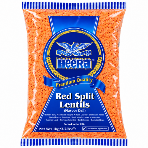 Heera Red Lentils 1000g