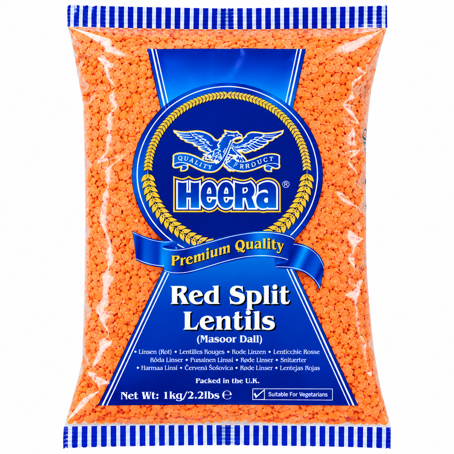Heera Red Lentils 1000g