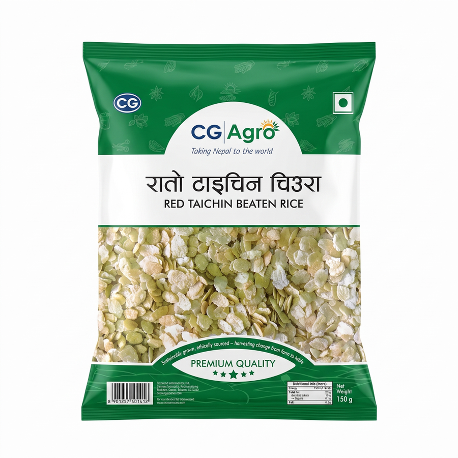 CM Agro Red Taichin Beaten Rice (Red Poha) 1kg