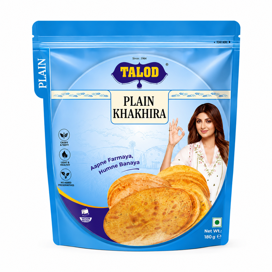 Talod Plain Khakhra 180g