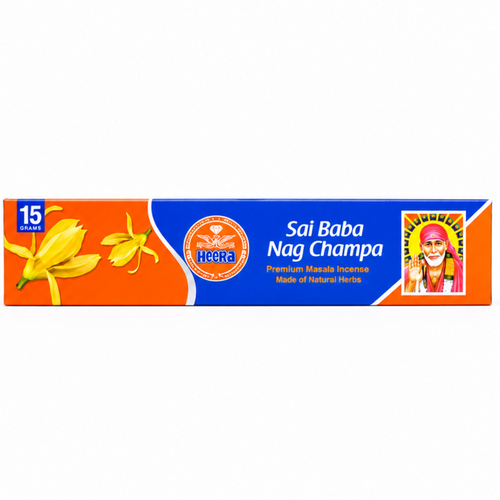 Heera Sai Baba Nag Champa Incense Sticks 15g