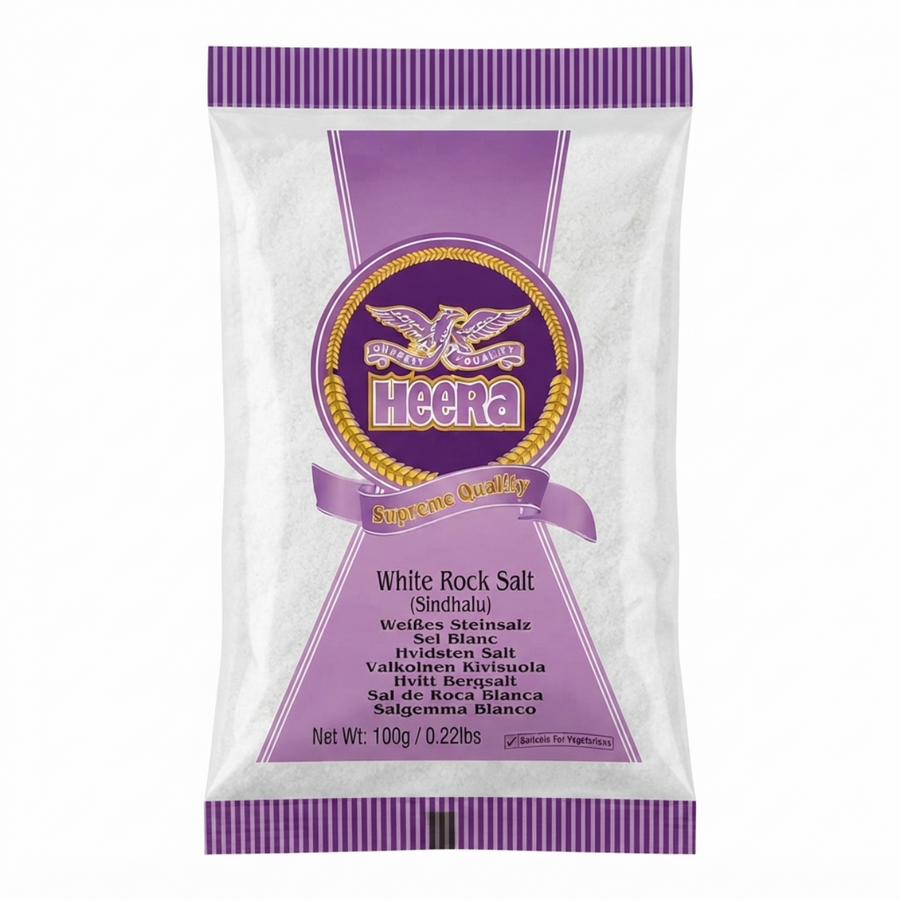 Heera White Rock Salt (Sindhalu) 100g