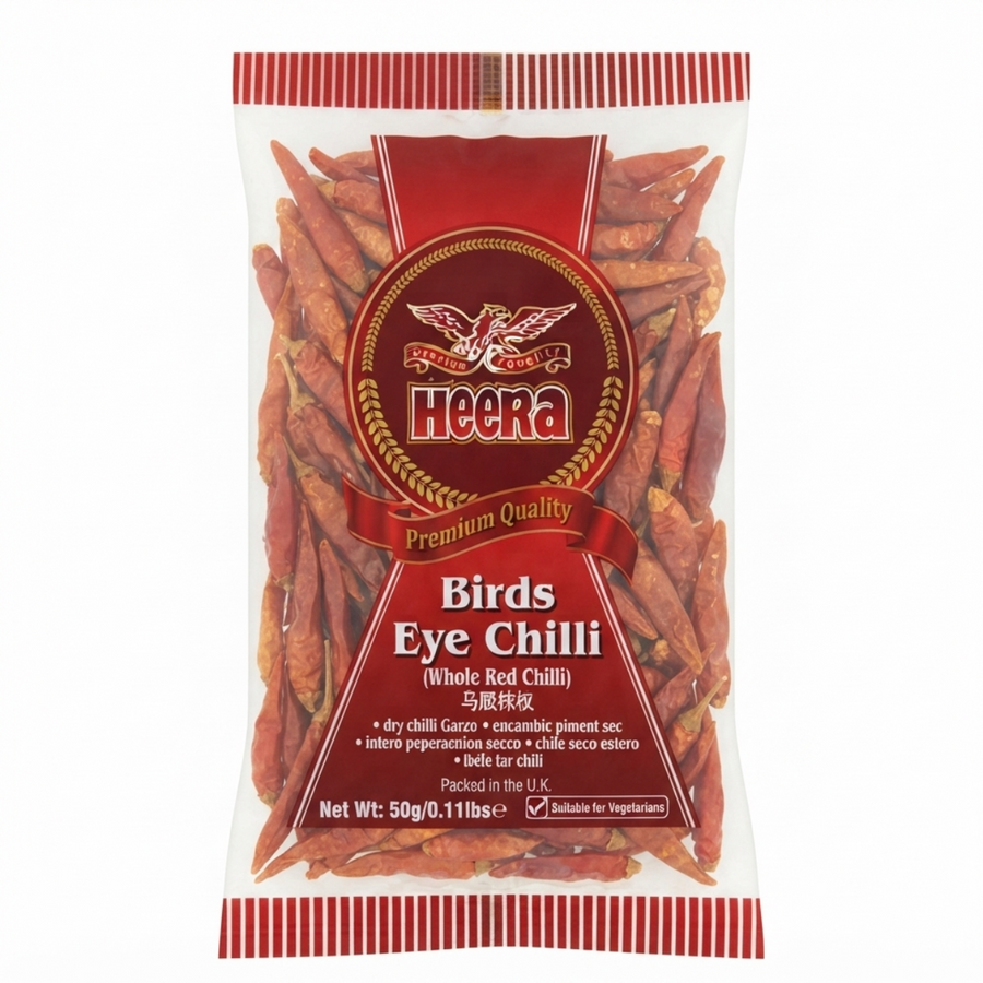 Heera Birds Eye Chilli 50g