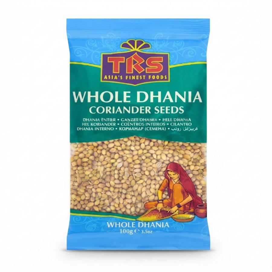 TRS Whole Dhania Coriander Seeds 100g
