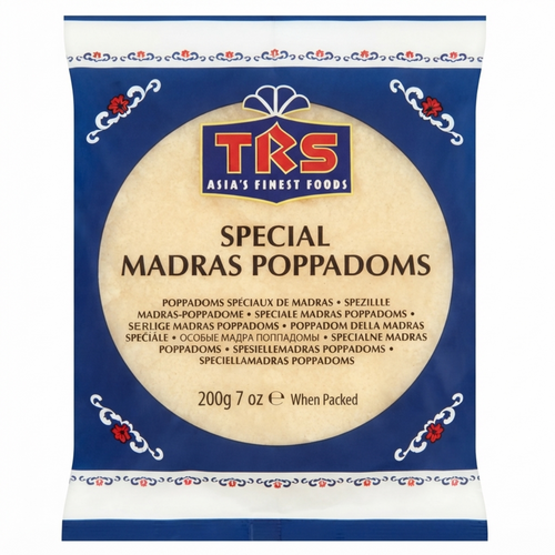 TRS Madras Poppadoms 200g