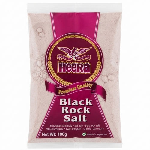 Heera Black Rock Salt 100g