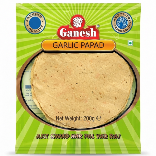 Ganesh Garlic Papad 200g