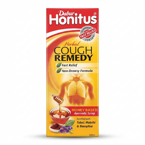 Dabur Honitus Herbal Cough Remedy 100ml