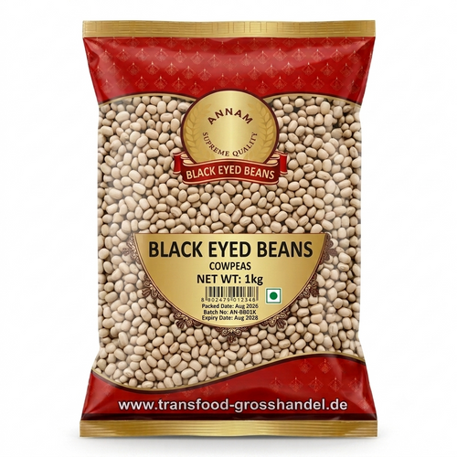 Annam Black Eyed Beans 1kg