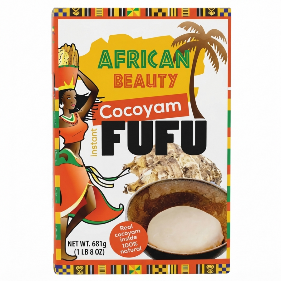 African Beauty Cocoyam Fufu 681g