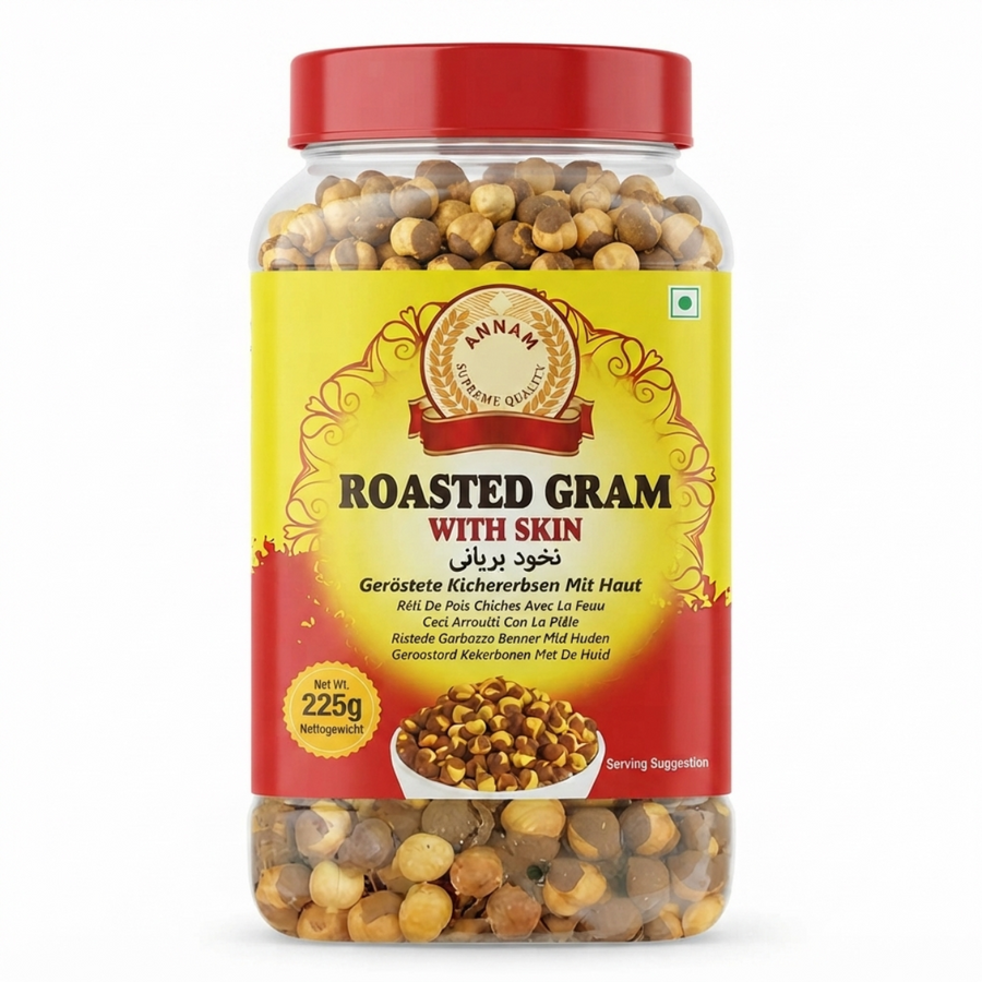 Annam Roasted Gram With Skin 225g