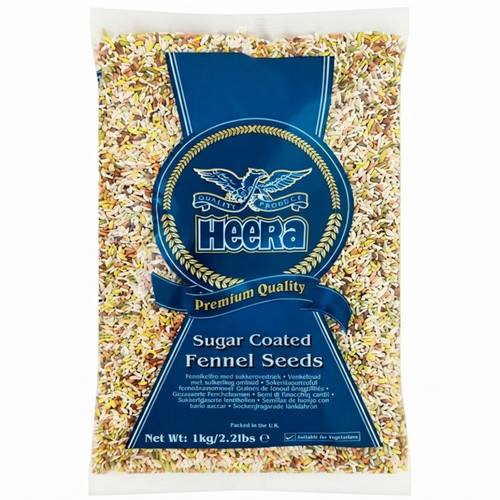 Heera Sugar Coated Fennel Seeds 1kg