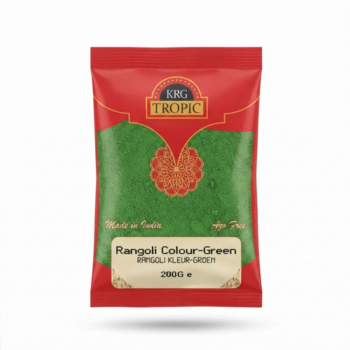 KRG Tropic Rangoli Colour – Green 200g