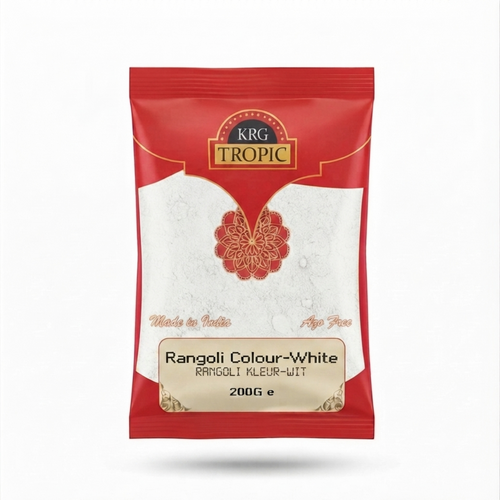 KRG Tropic Rangoli Colour – White 200g