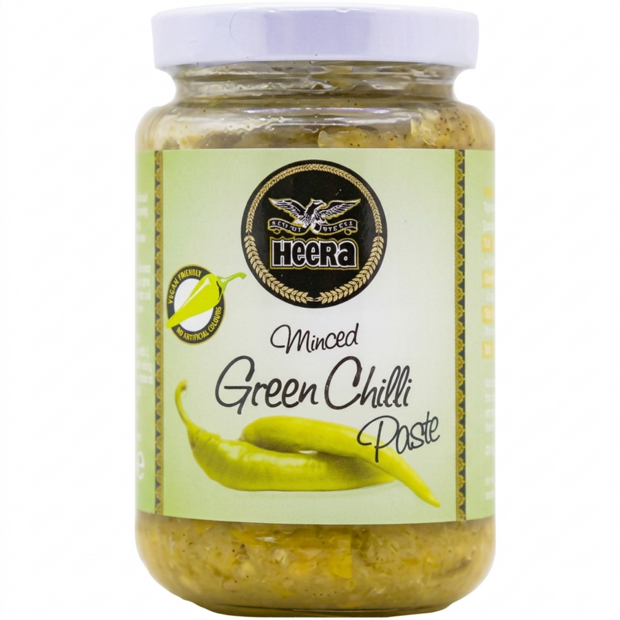 Heera Minced Green Chilli Paste 210g