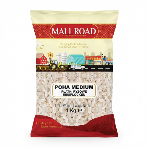 Mall Road Poha Medium 1kg