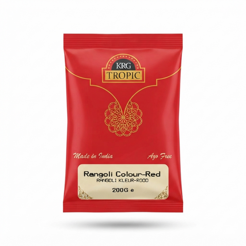 KRG Tropic Rangoli Colour – Red 200g