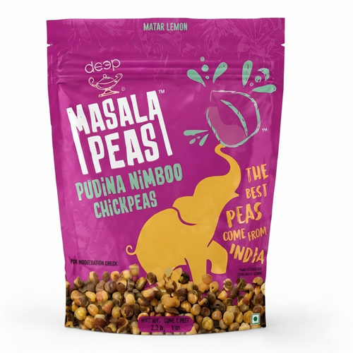 Deep  Masala Peas - Pudina Nimboo Chickpeas 227g