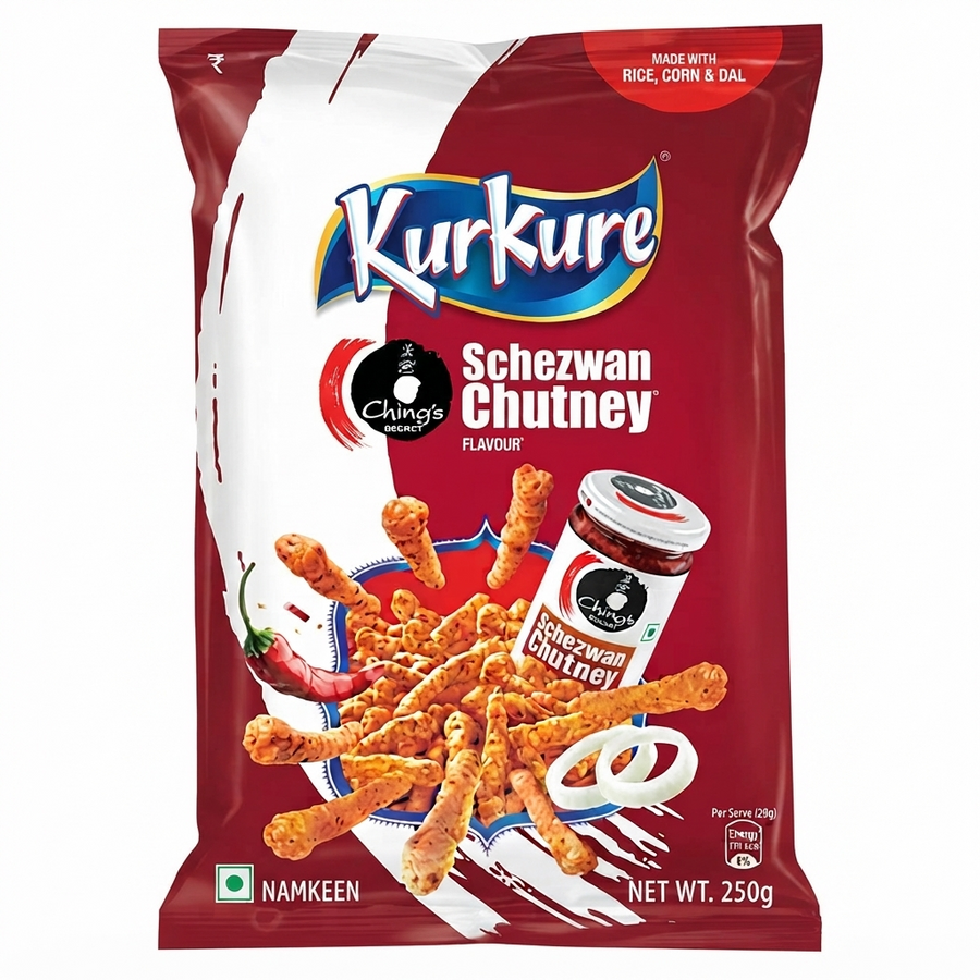 Kurkure Schezwan Chutney Ching's Secret Flavour 72g
