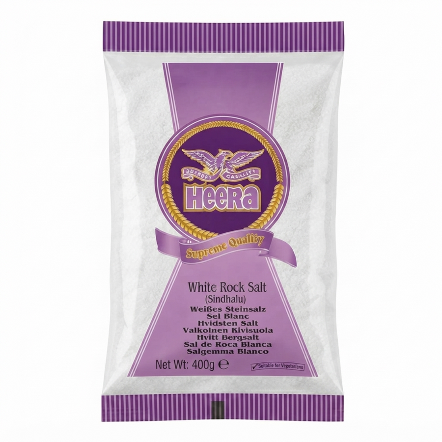 Heera White Rock Salt (Sindhalu) 400g