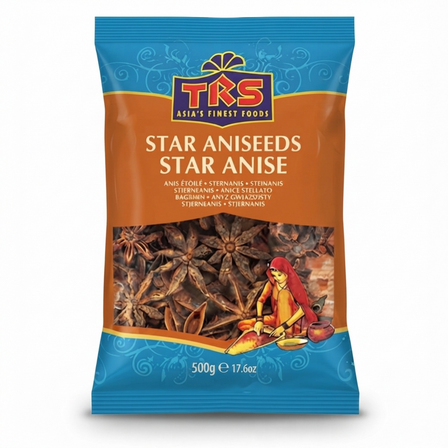 TRS Star Aniseeds (Star Anise) 500g