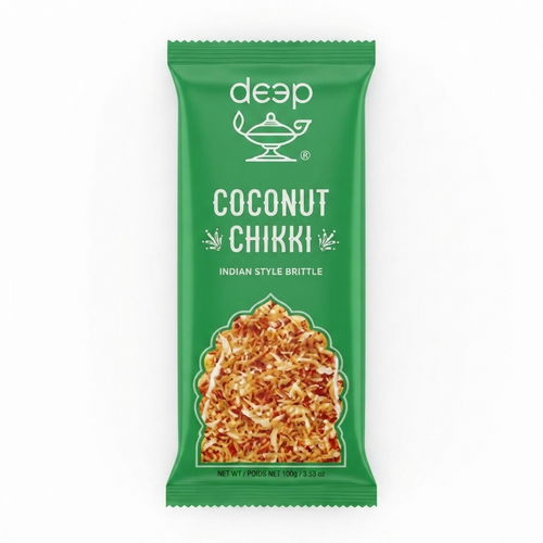 Deep Coconut Chikki Bar 100g