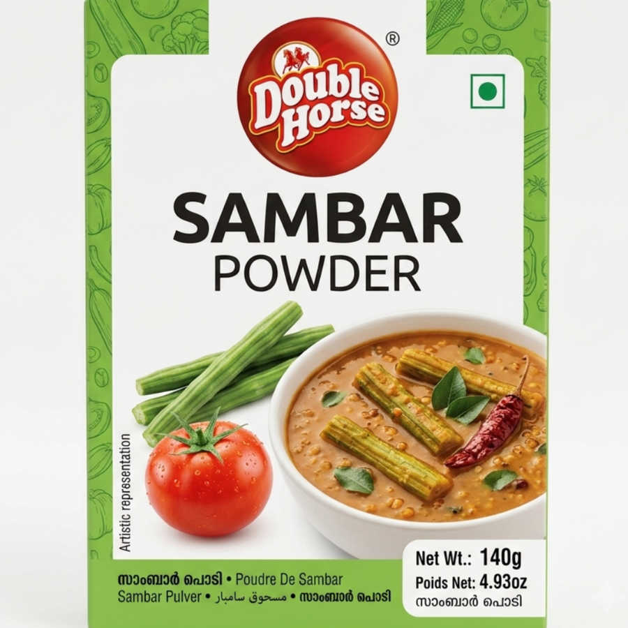 Double Horse Sambar Powder 140g