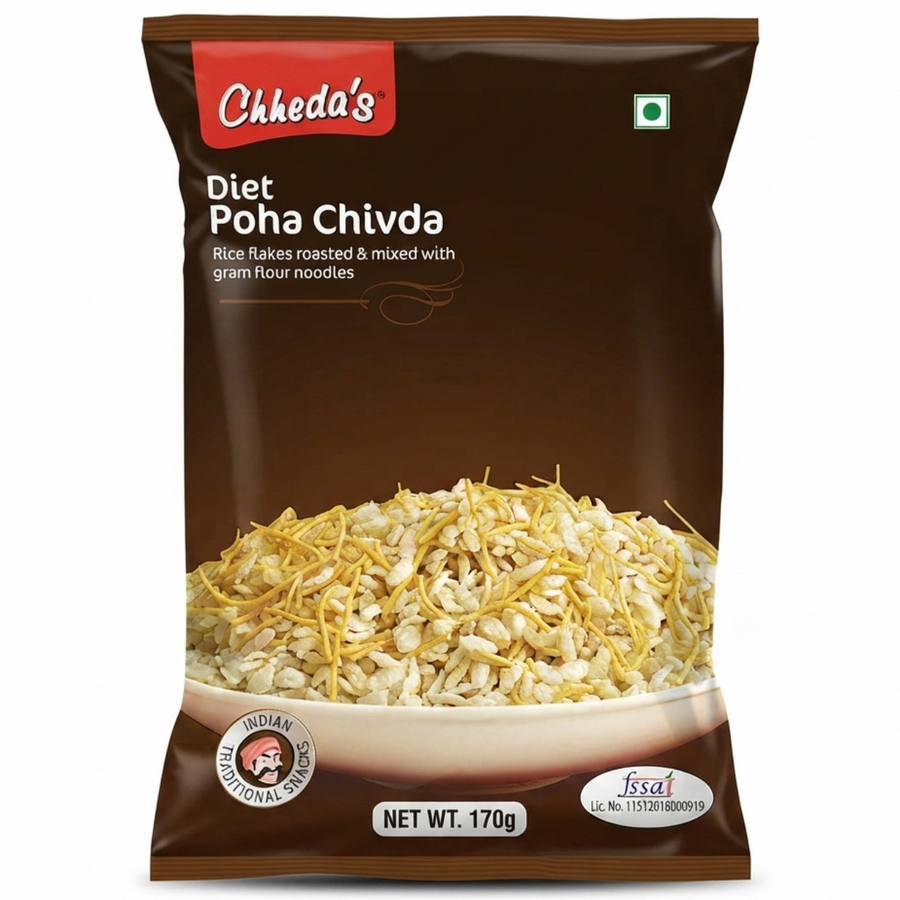 Chheda's Diet Poha Chivda 170g