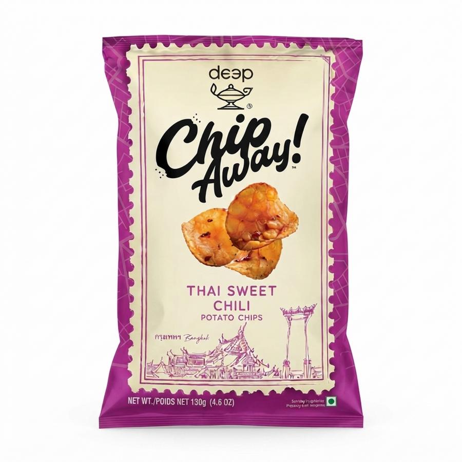 Deep Chip Away! Thai Sweet Chilli Potato Chips 130g