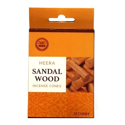 Heera Sandal Wood Incense Cones
