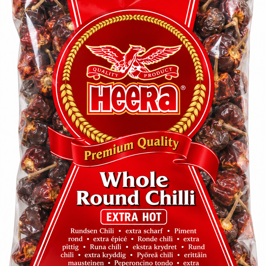 Heera Round Chillies Whole 200g