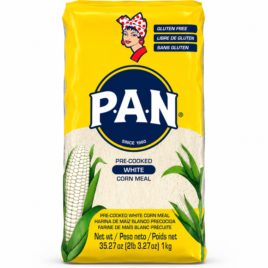 White Maize Corn Flour Harina PAN 1kg