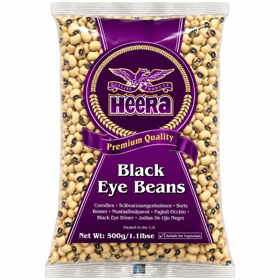 Heera Black Eye Beans 500g