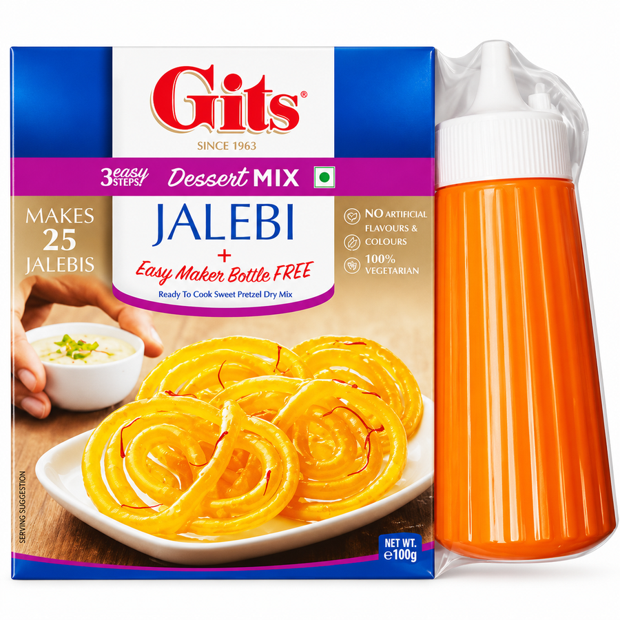 Gits Jalebi Mix with Maker 100g