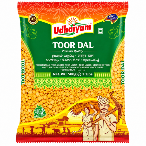 Udhaiyam Toor Dal 500g