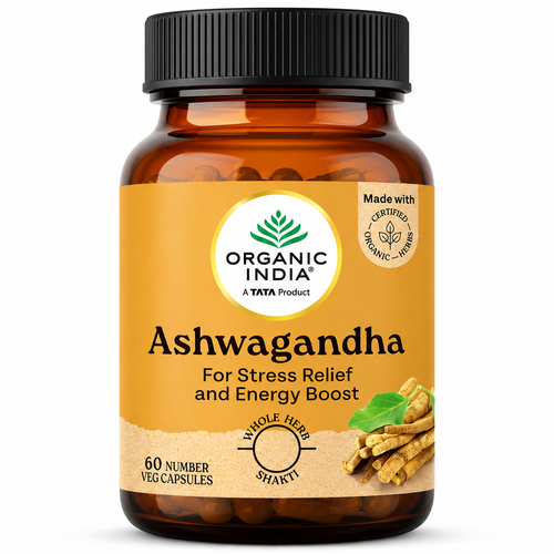 Organic India Ashwagandha 60 Capsules