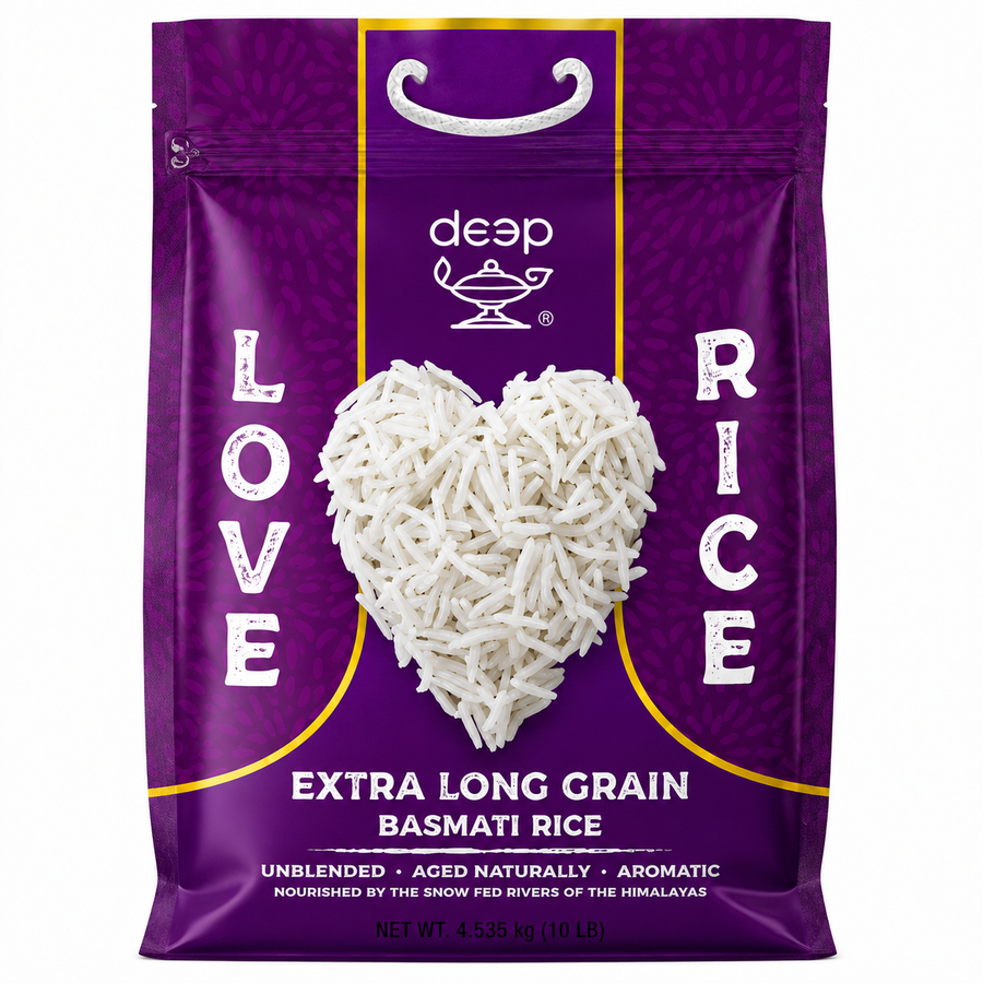 Deep Extra Long Grain Basmati Rice 4.535kg
