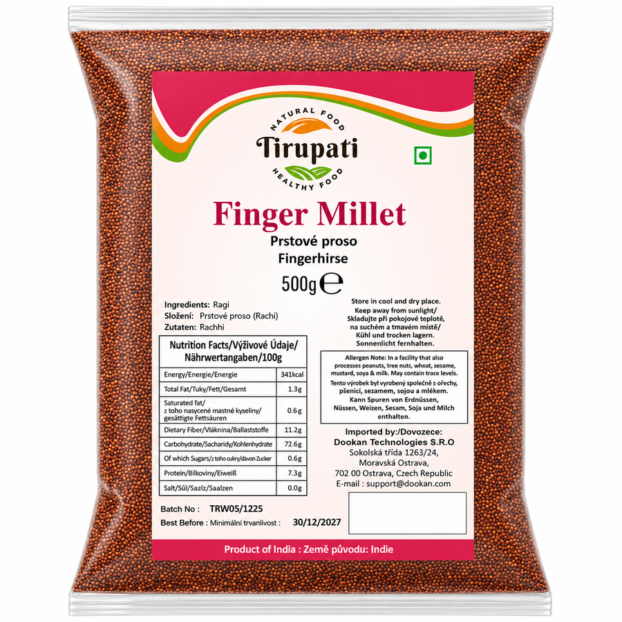 Tirupati Finger Millet (Ragi) Whole 500g
