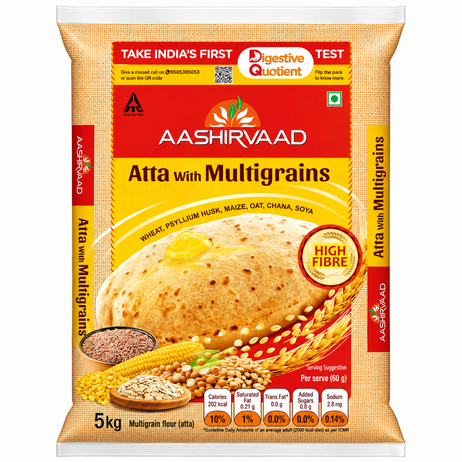 Aashirvaad Atta with Multigrains 5kg