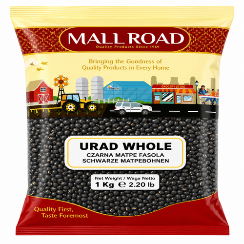 Mall Road Urad Whole 1000g