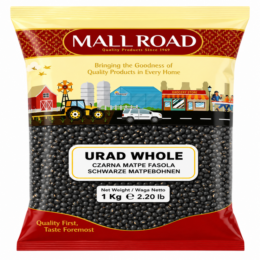 Mall Road Urad Whole 1000g