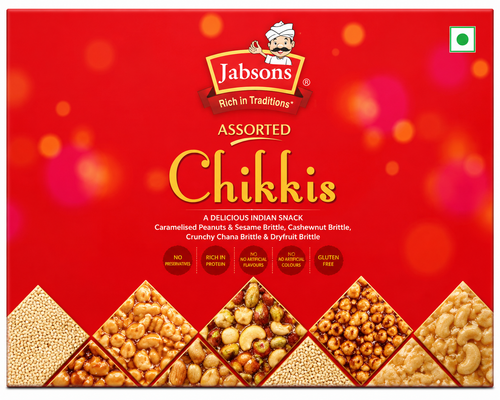 Jabsons Assorted Chikki 400g