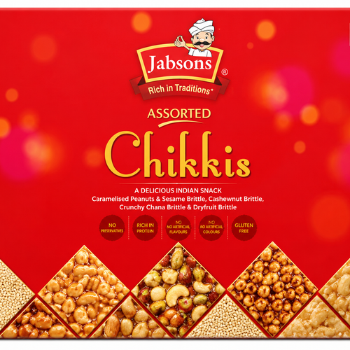 Jabsons Assorted Chikki 400g