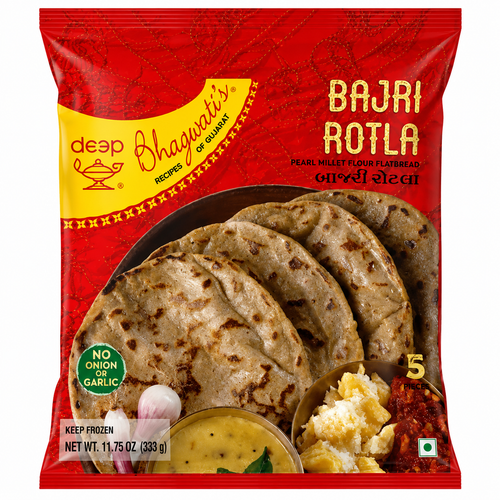 Deep Frozen Bhagwatis Bajri  Rotla 333 gms