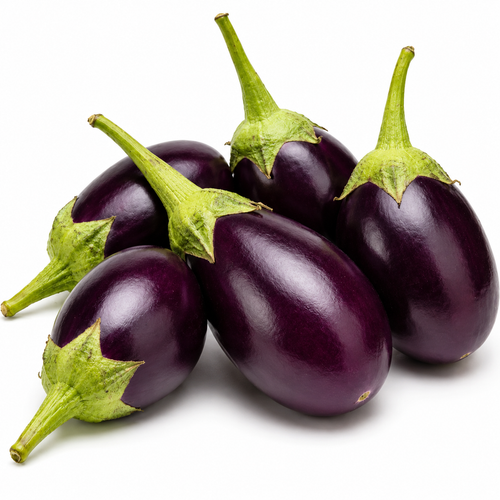 Fresh Purple Brinjal