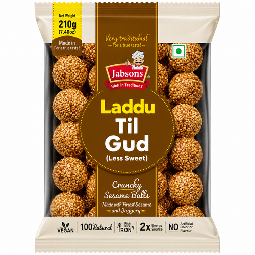 Jabsons Chikki Til Laddu 210g
