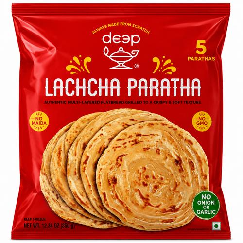 Deep Lachcha  Paratha 340 gms