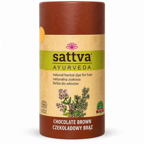 Sattva Henna Chocolate Brown 150g – Herbal Hair Colour