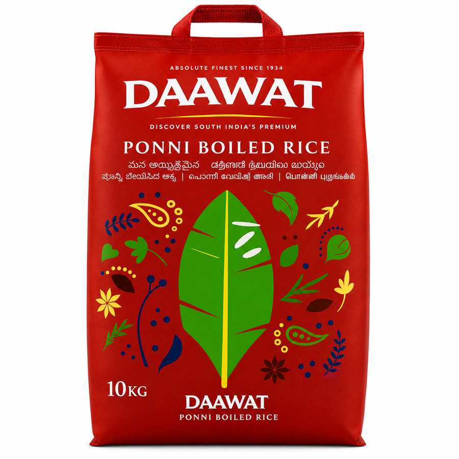 Daawat Ponni Boiled Rice 10kg