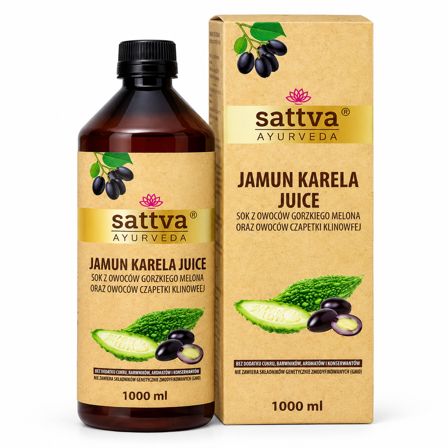 Sattva Jamun Karela Juice 1L – Herbal Wellness Juice